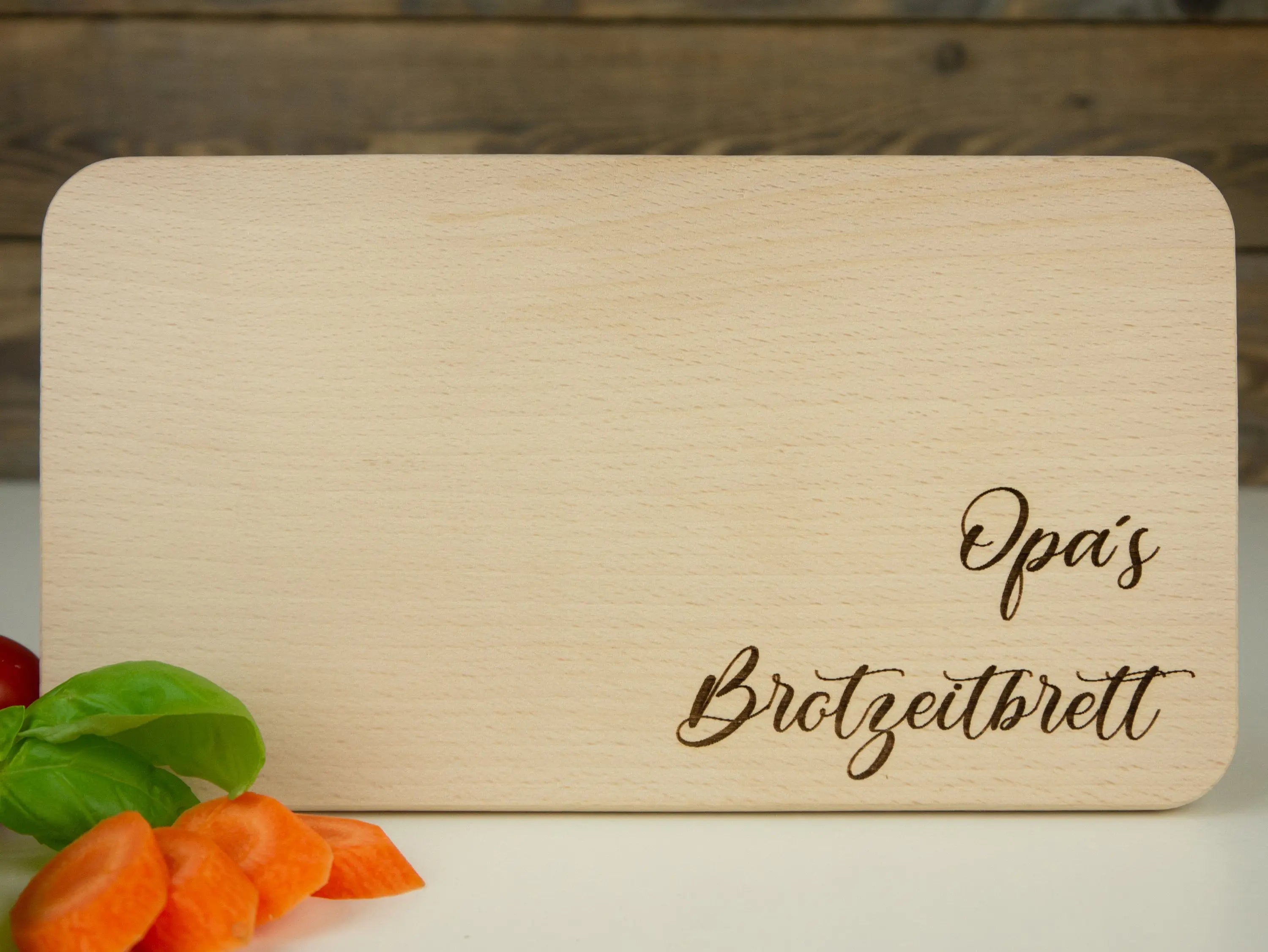 Schneidebrett personalisiert, Frühstücksbrett, Geschenk für Ihn, Geschenk für Sie, Geburtstag, Buchenholz, Weihnachten