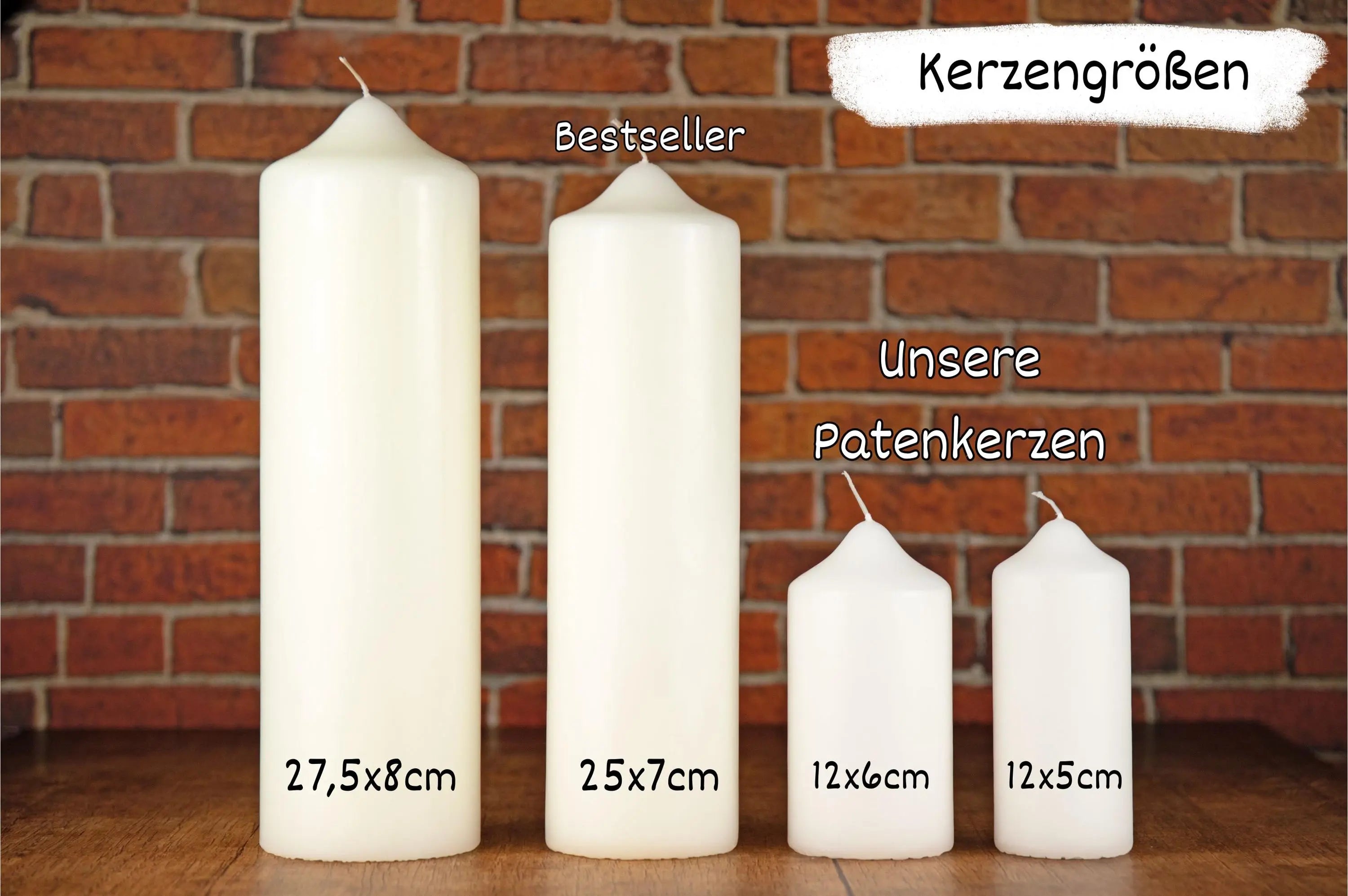 Hochzeitskerze Hand in Hand - individuelle Fertigung - Für die Hochzeit - Traukerze