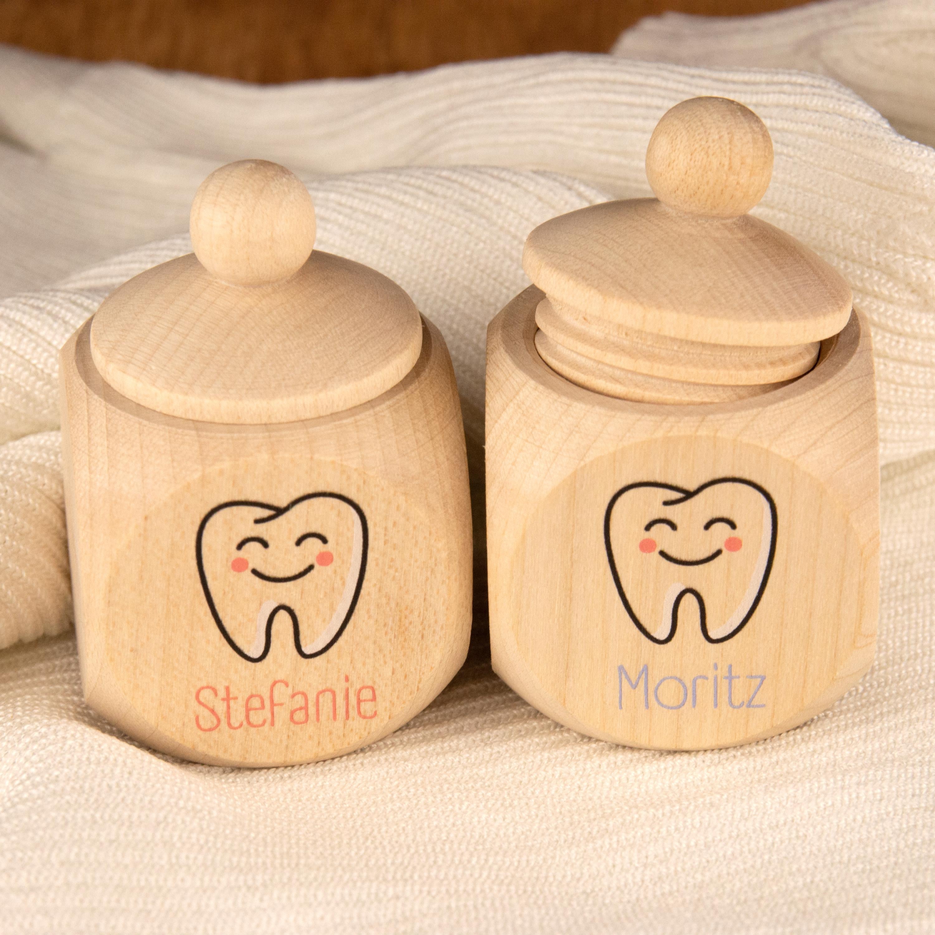 Zahndose, Milchzahndose, Milchzahndose Name, Zahndose personalisiert, Geschenke Geburt, Zahndose Mädchen, Zahnfee, Milchzahnbox