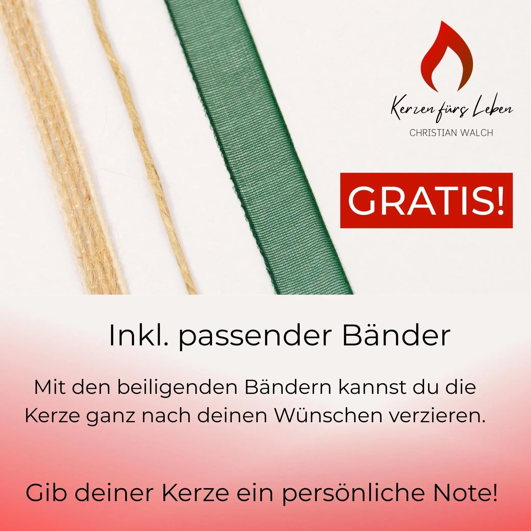 personalisierte Taufkerze - mit Fisch oder Taube als Motiv - Gratis Bänder ! - Geschenk zur Taufe - Taufe, Kerze zur Taufe, Taufkerze