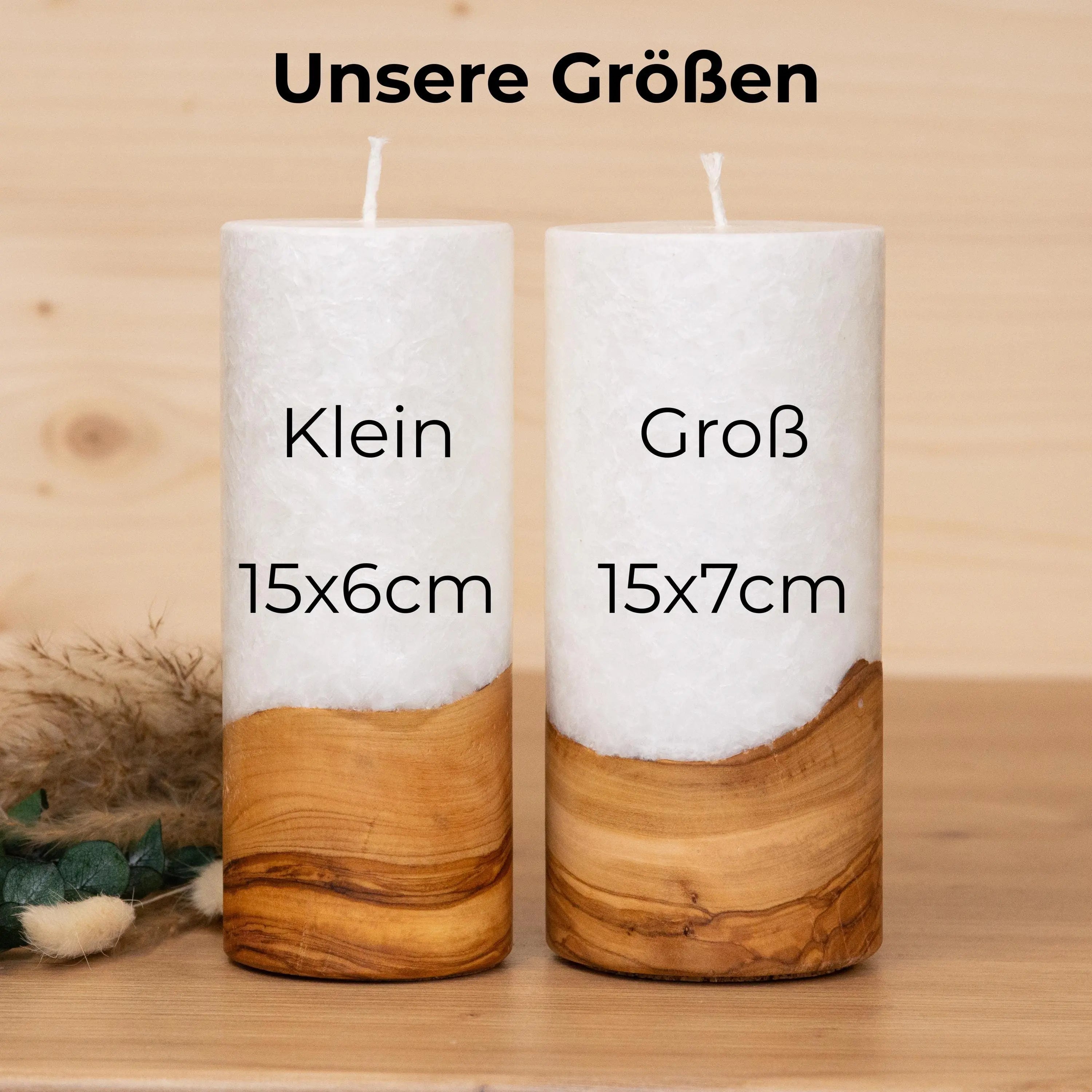 Trauerkerze mit Holz - Meine Seele - Geschenkset nach Wahl, Gedenklicht, Geschenk für Trauernde, Trauergeschenk, Karte, Kuvert