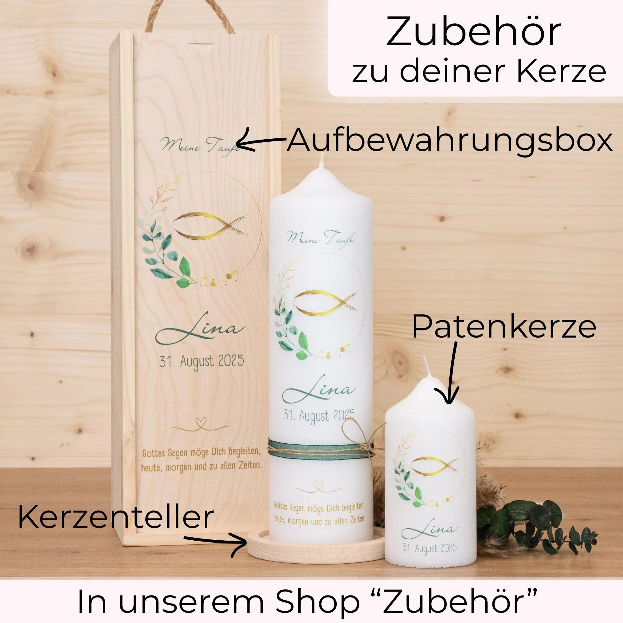Hochzeitskerze - Rubin Herzen - individuelle Fertigung - Für die Hochzeit - Traukerze - Trauung Kerze