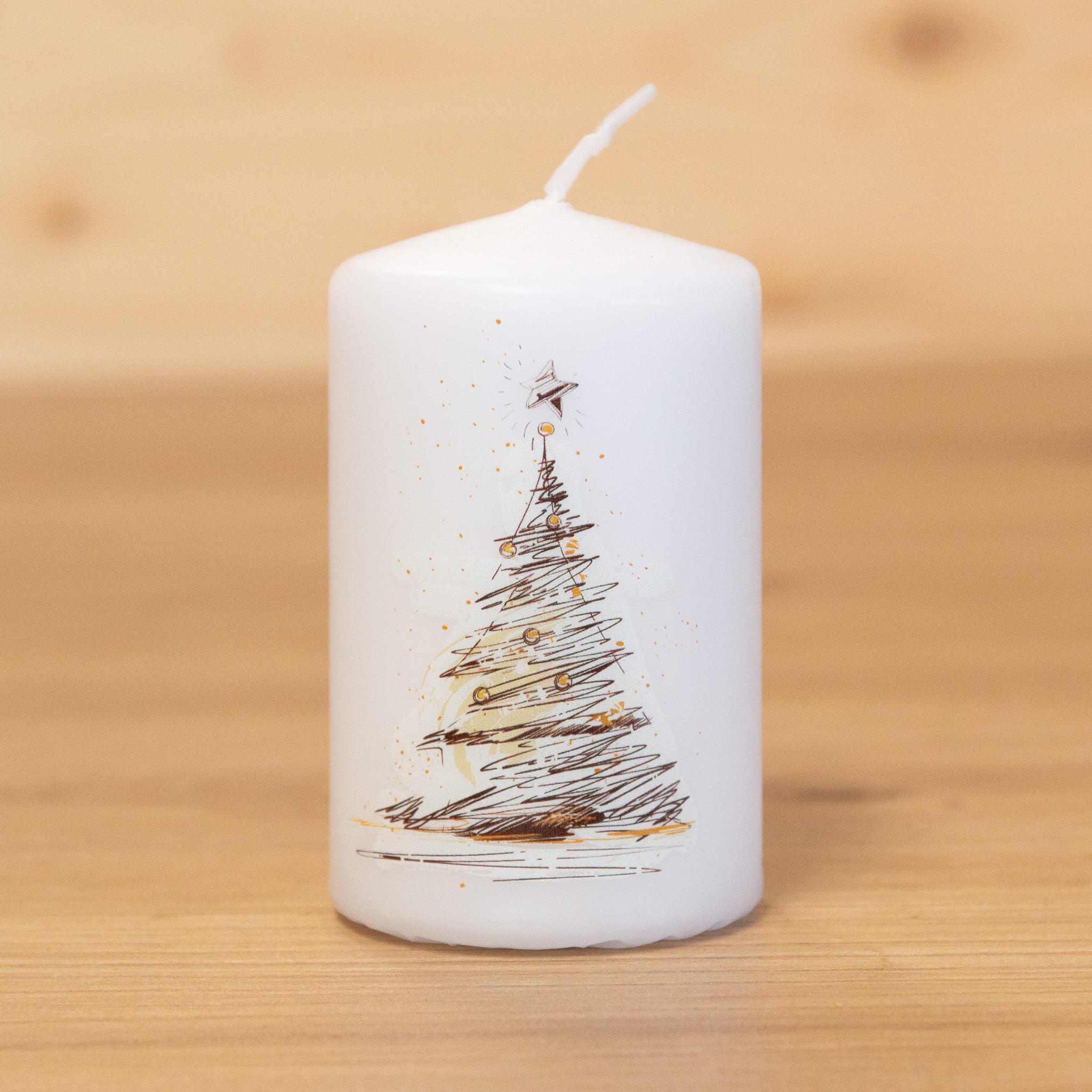 LichtBOTEN | Tannenbaum gezeichnet