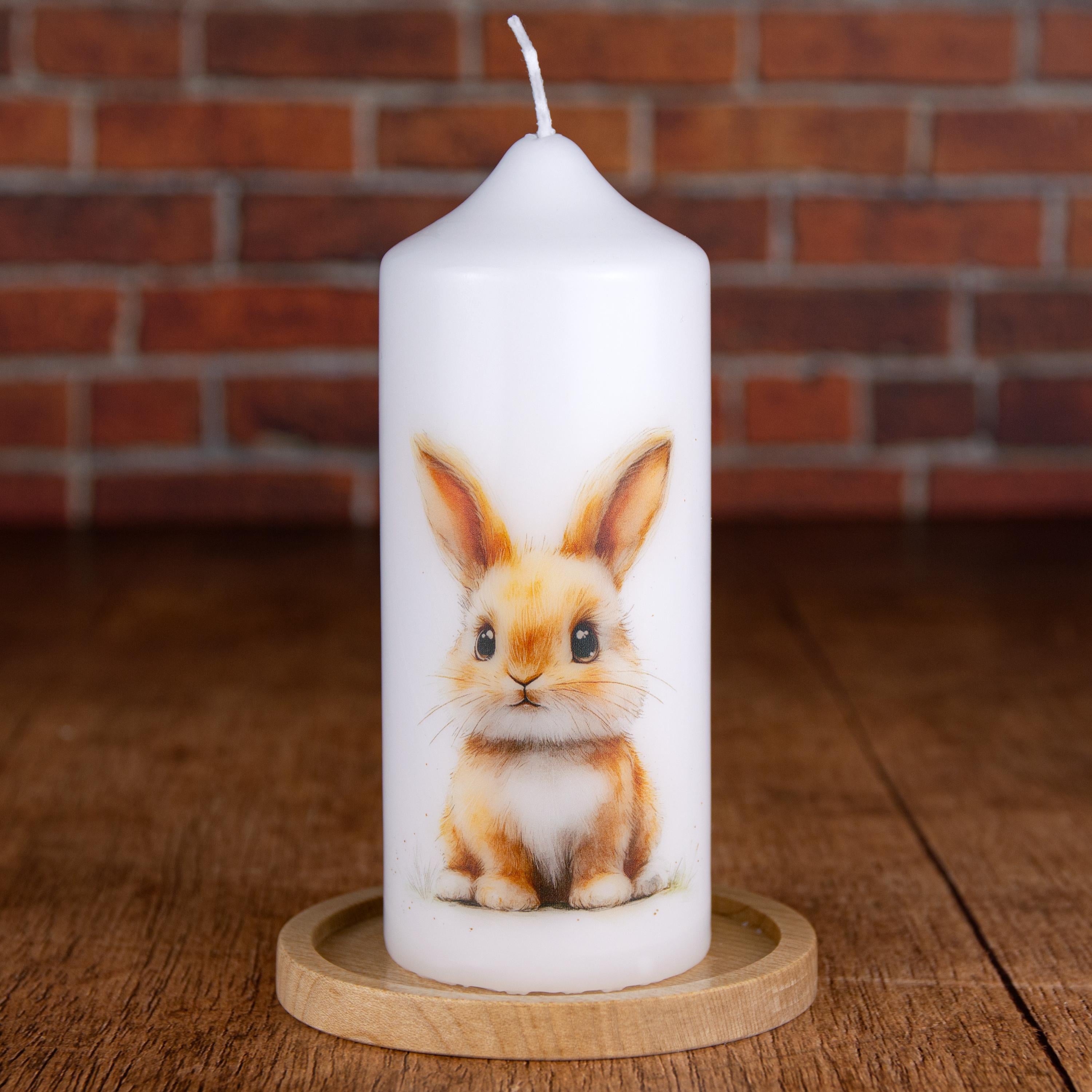 Osterkerze Hase - Ostern - Osterdeko - Geschenk zu Ostern - Mitbringsel