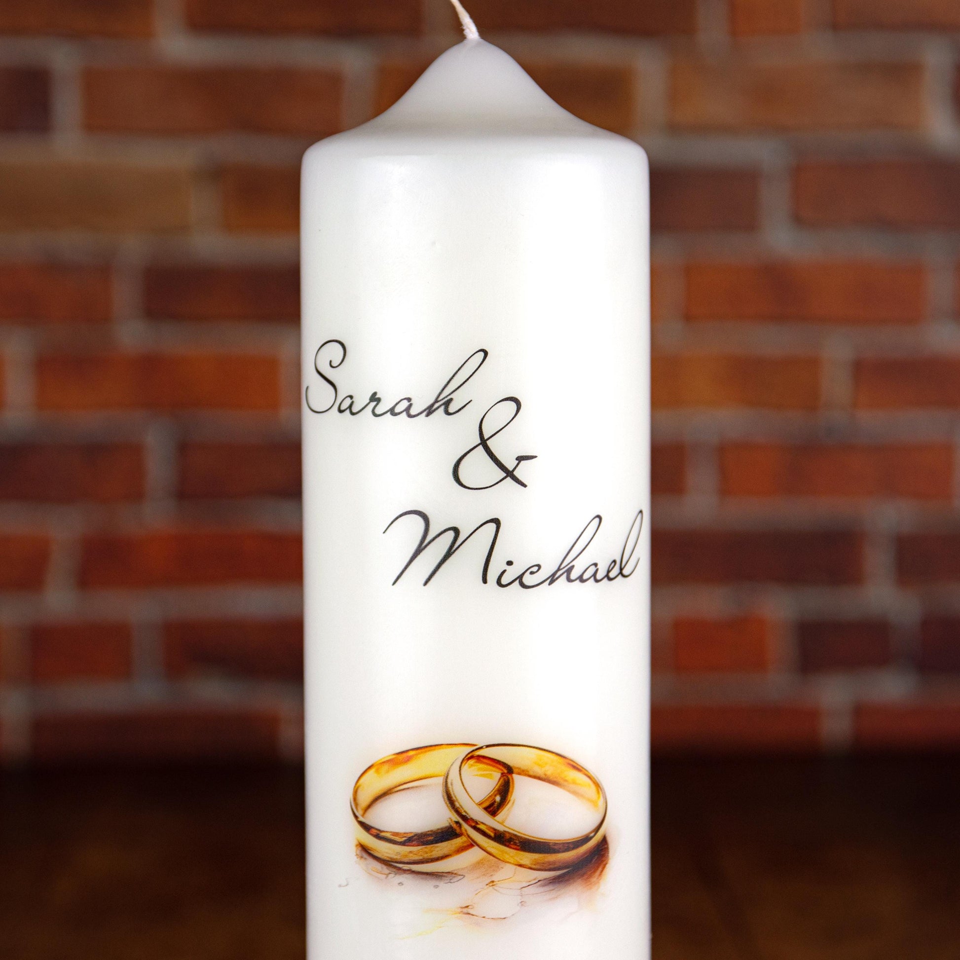 Hochzeitskerze Ringe - individuelle Fertigung - Für die Hochzeit - Traukerze