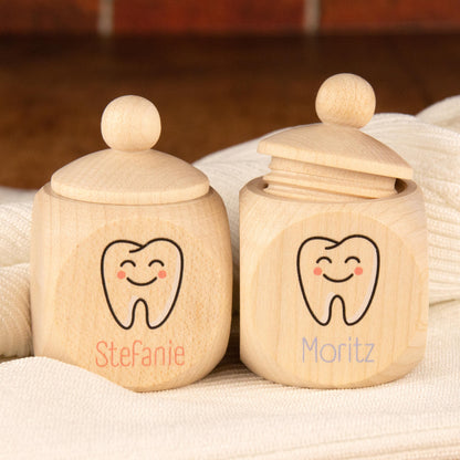 Zahndose, Milchzahndose, Milchzahndose Name, Zahndose personalisiert, Geschenke Geburt, Zahndose Mädchen, Zahnfee, Milchzahnbox